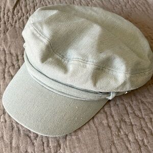Light denim cap